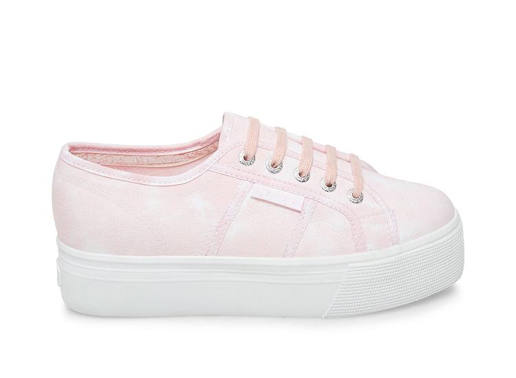 Superga 2790 Fantasy Cotw Light Pink Tie Dye - Womens Superga Platform Shoes